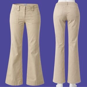Request 1990s Vintage Tan Straight-Leg Pants